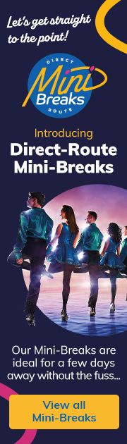 Let's get straight to the point - Direct Route Mini Breaks. Introducing Direct-Route Mini-Breaks - Our Mini-Breaks are ideal for a few days away witout the fuss - View all Mini-Breaks